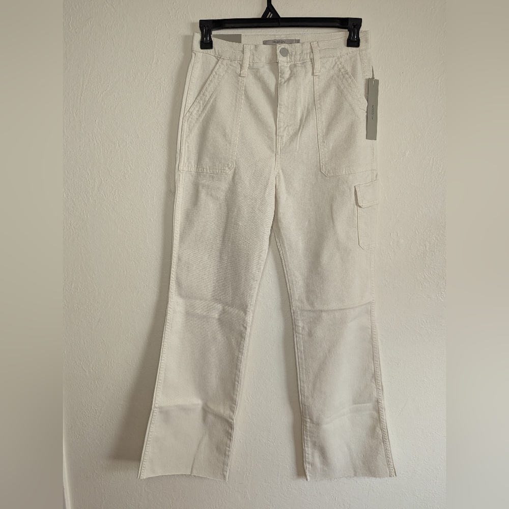 NWT Hudson Utility Faye Ultra High Rise Bootcut Jeans Women's Size 30
